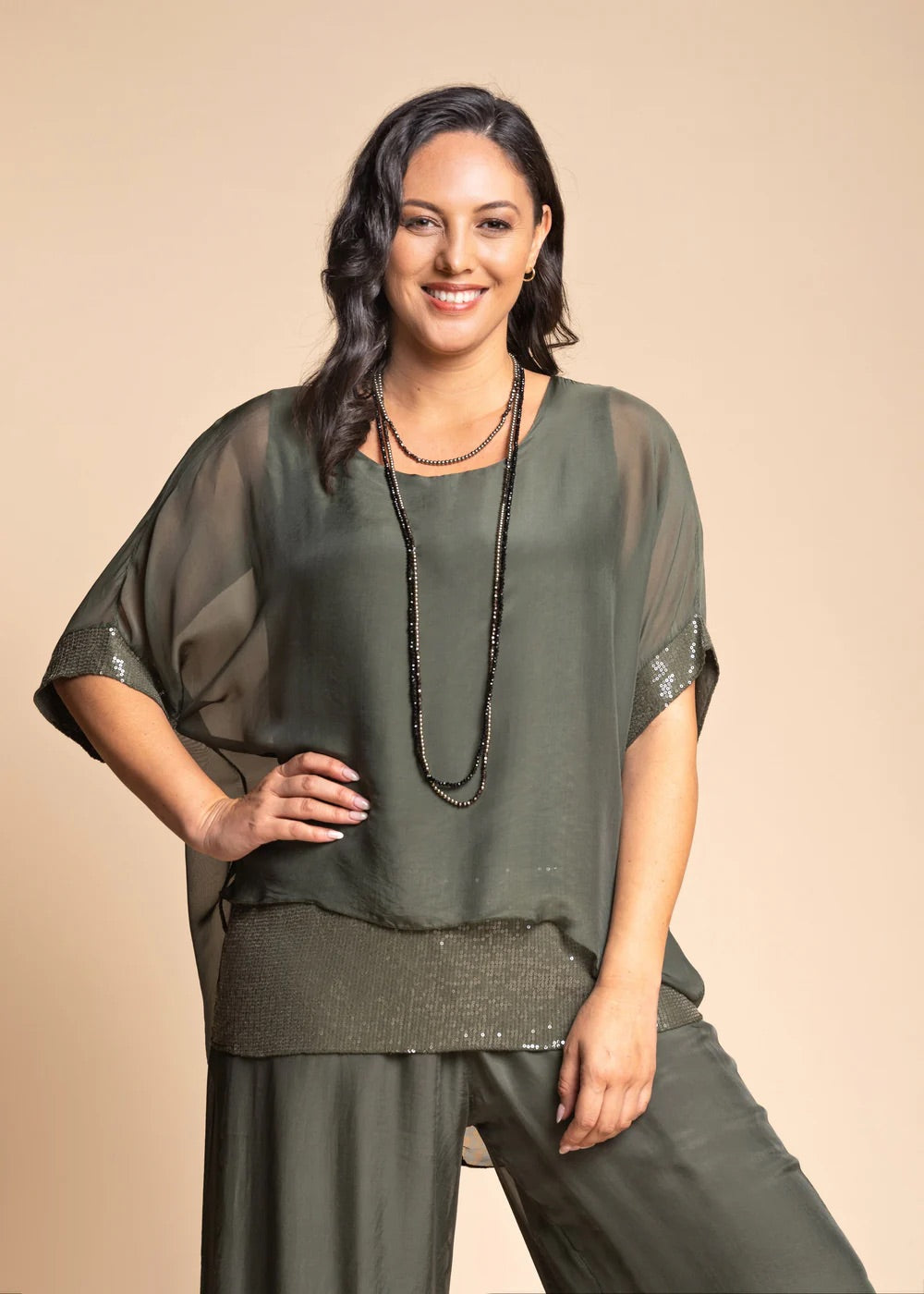 Imagine Mimi Silk Top 10MM2161
