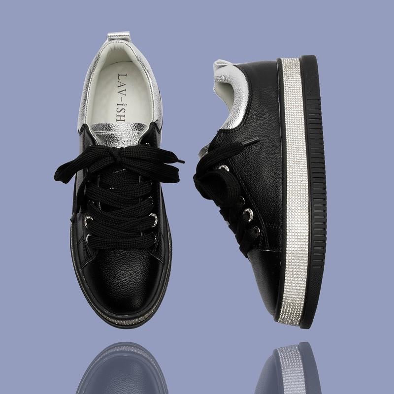 Lavish LVSNKLUX Luxury Crystal Sneakers