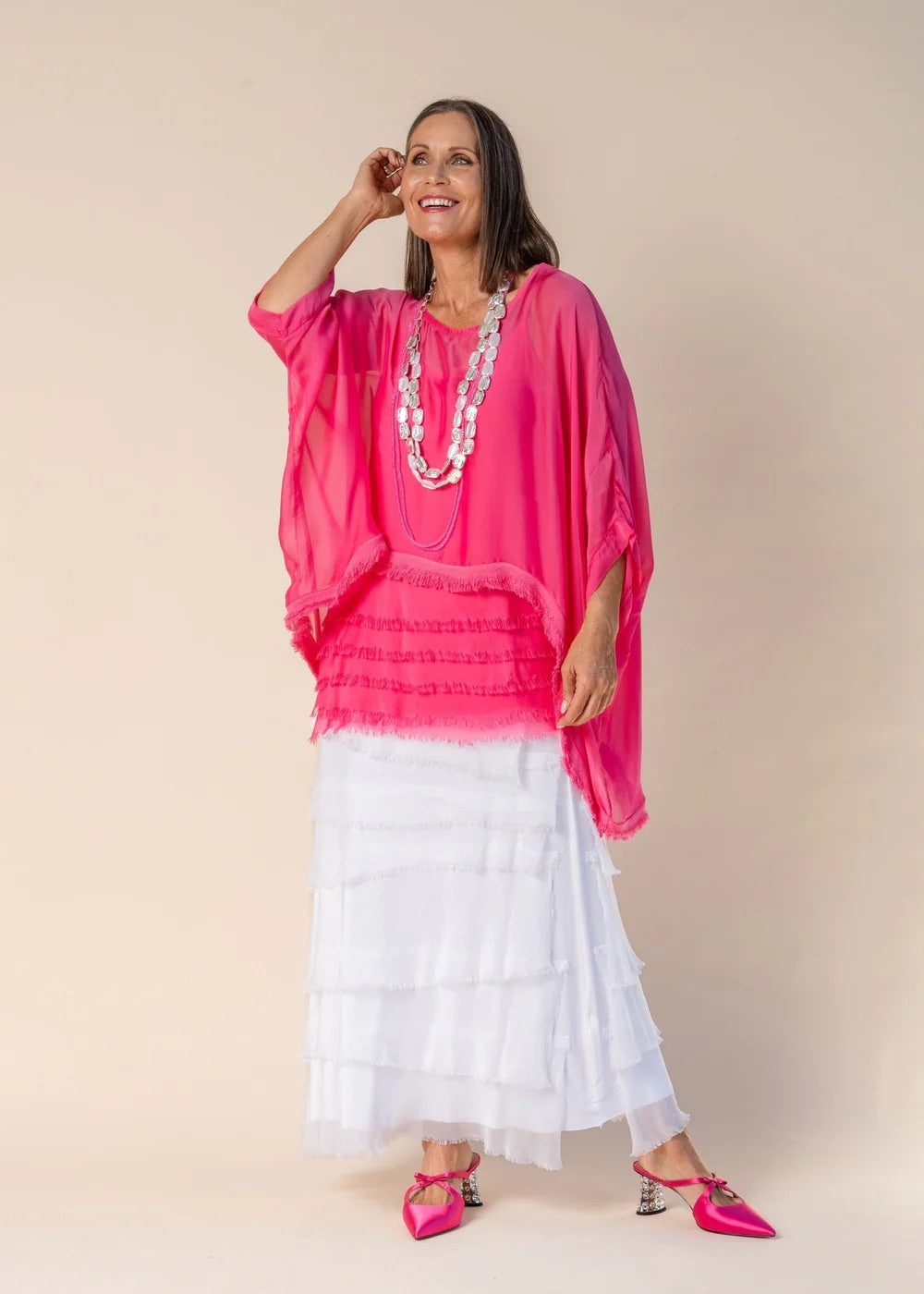 Imagine Farah Silk Top 10IM7085