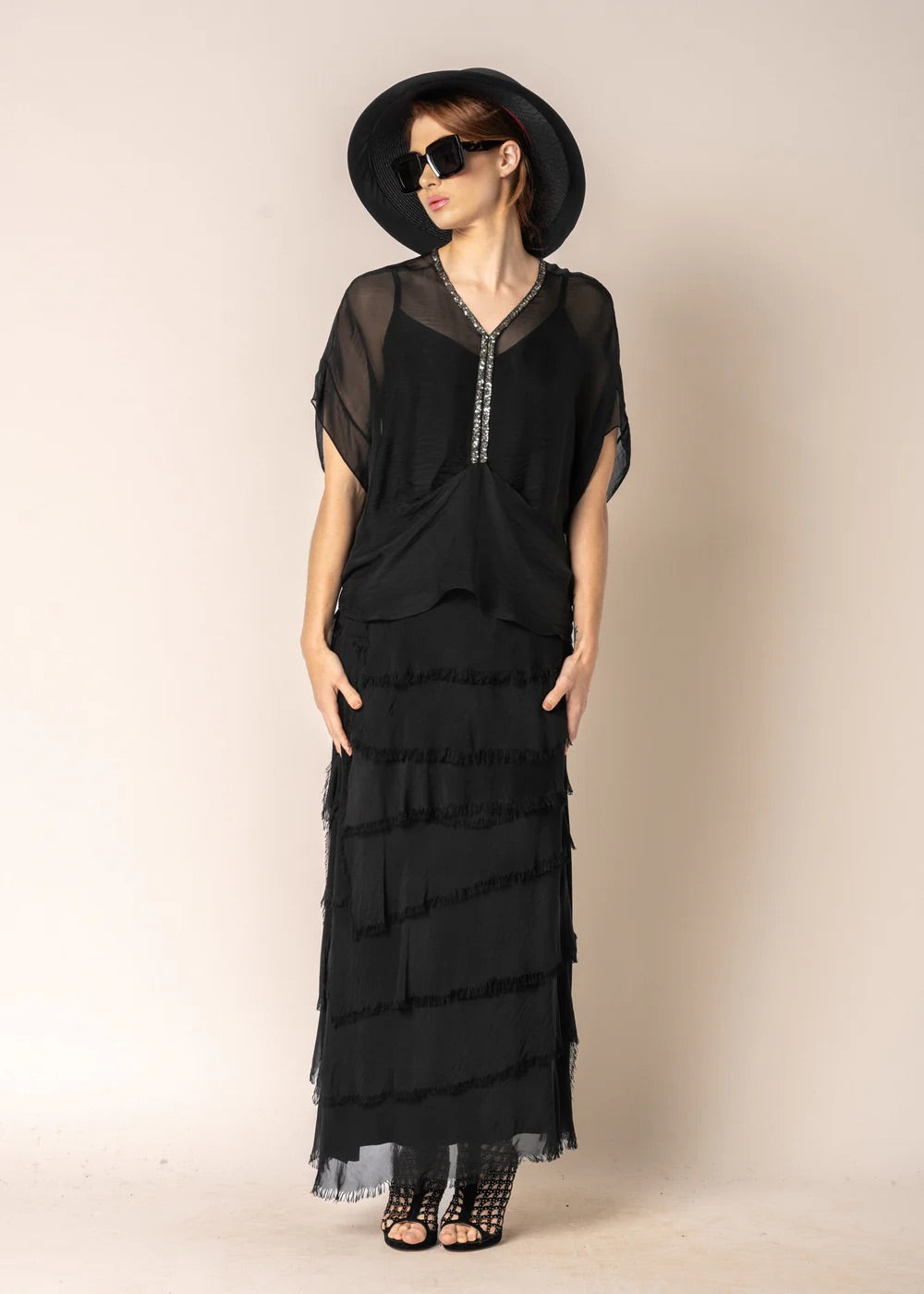 Imagine Fashion Jamila Silk Top 10IM7142