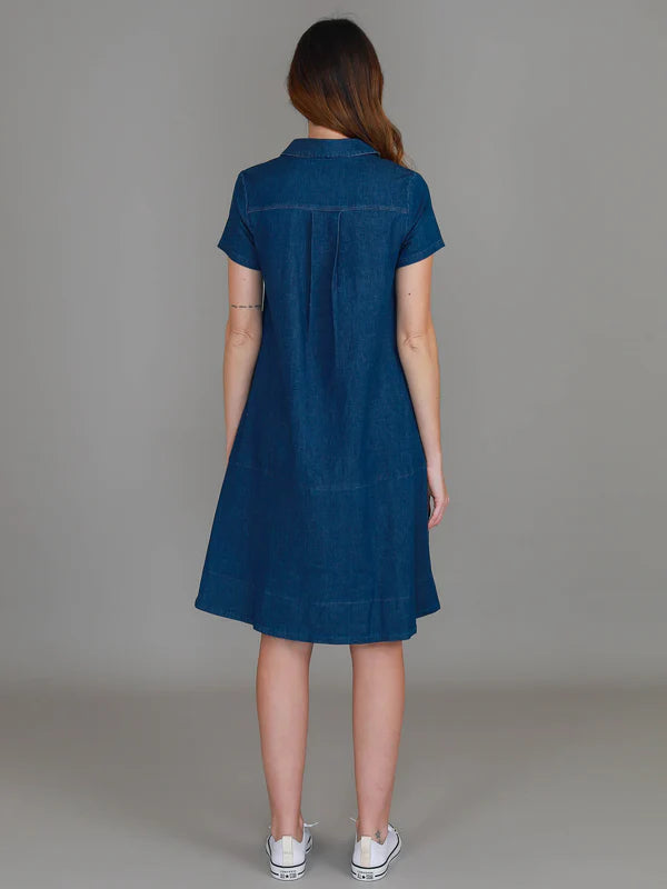3RD Story Tibby Denim Dress 1725A
