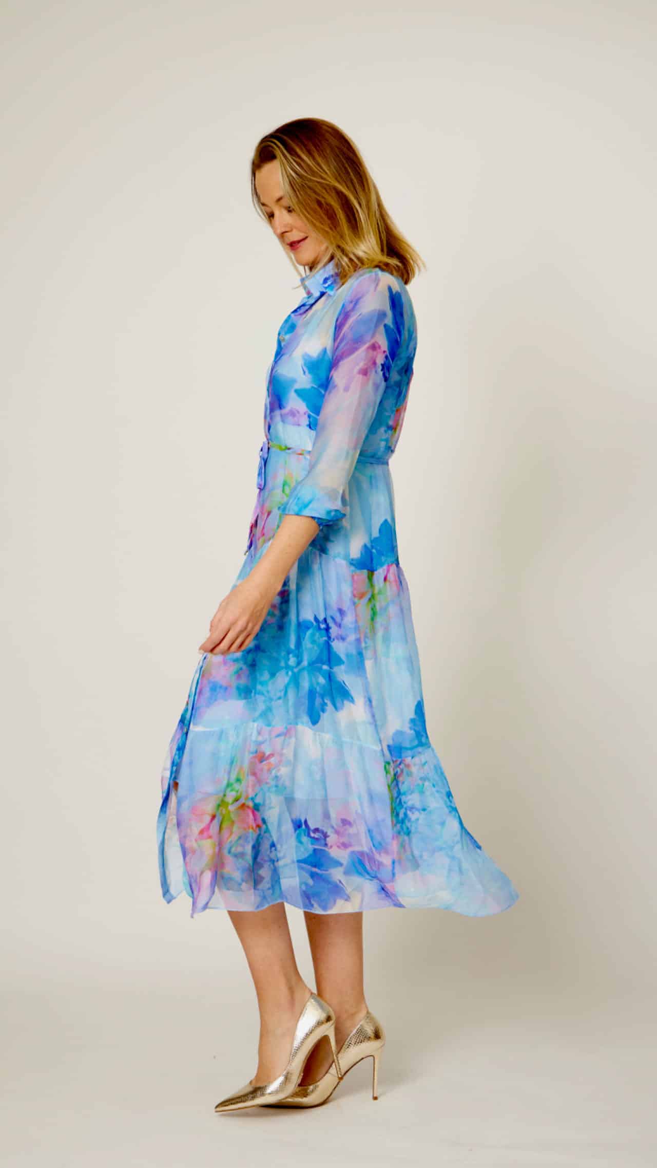 La Strada Button Up Dress LSD24-419