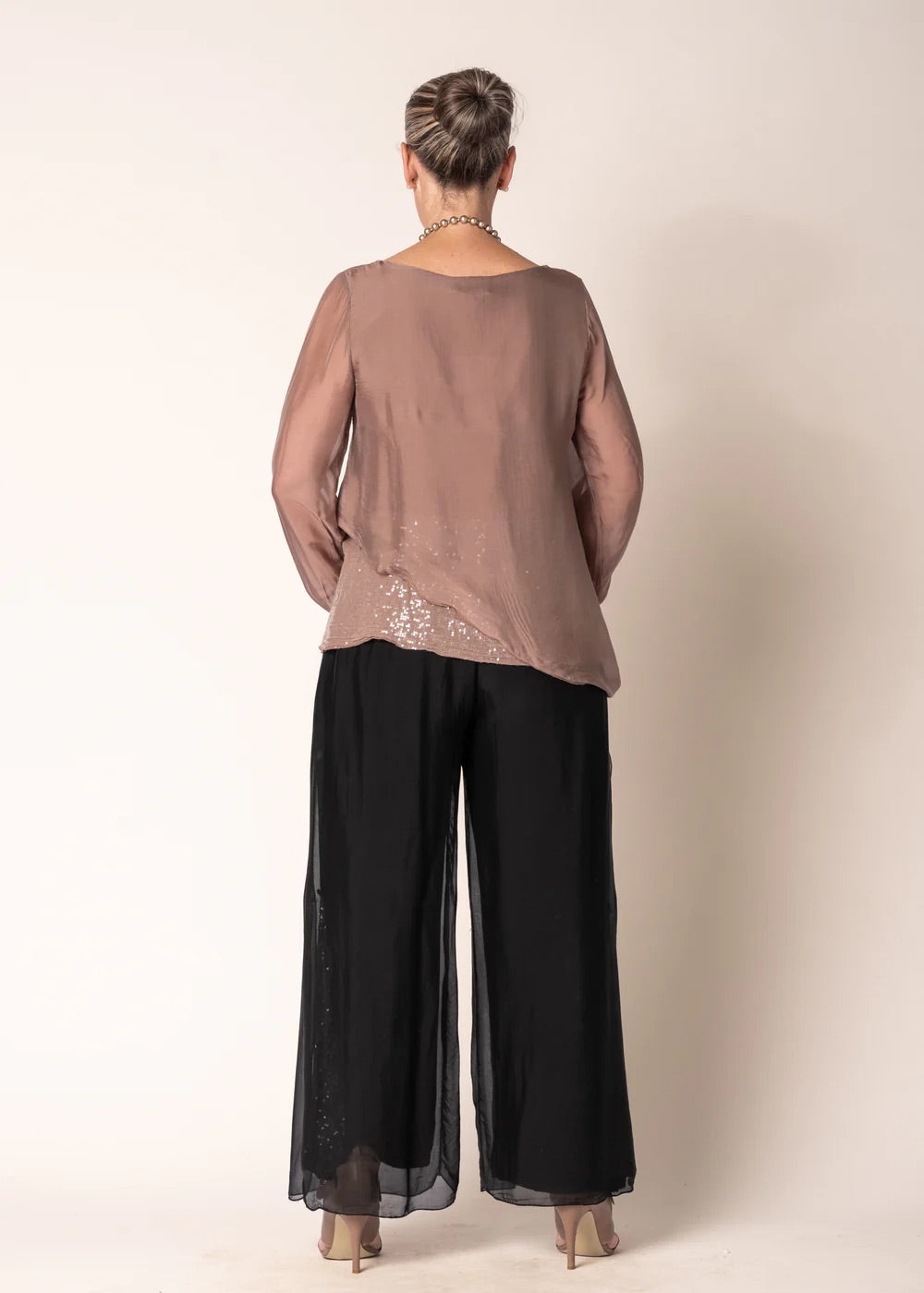 Imagine Silk Top Heathie 10IM7295