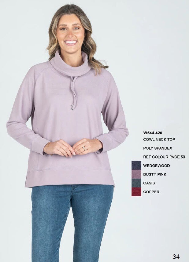 Renoma Cowl Neck Top W544