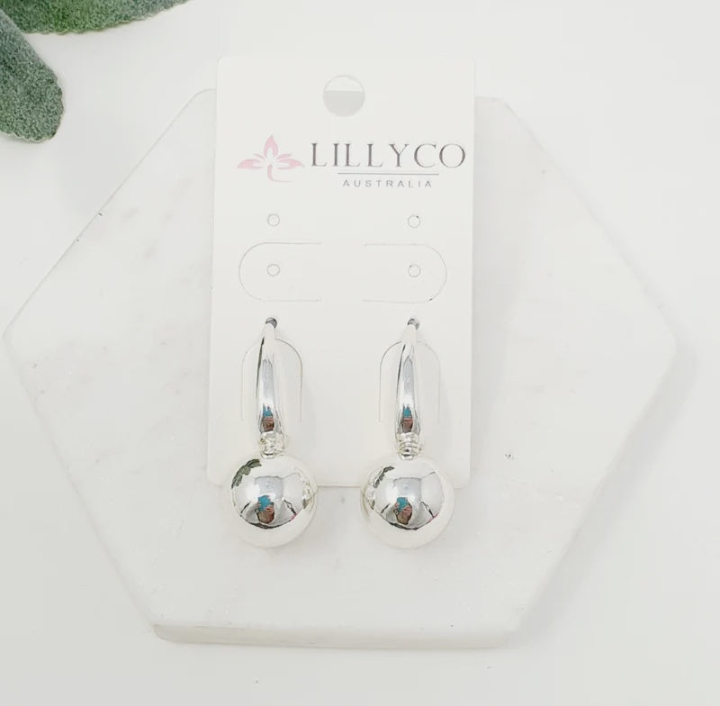 LillyCo Drop Ball Earring 336