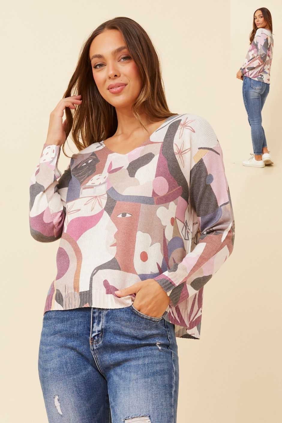 Bottega Moda Knit Pull Over KP519966