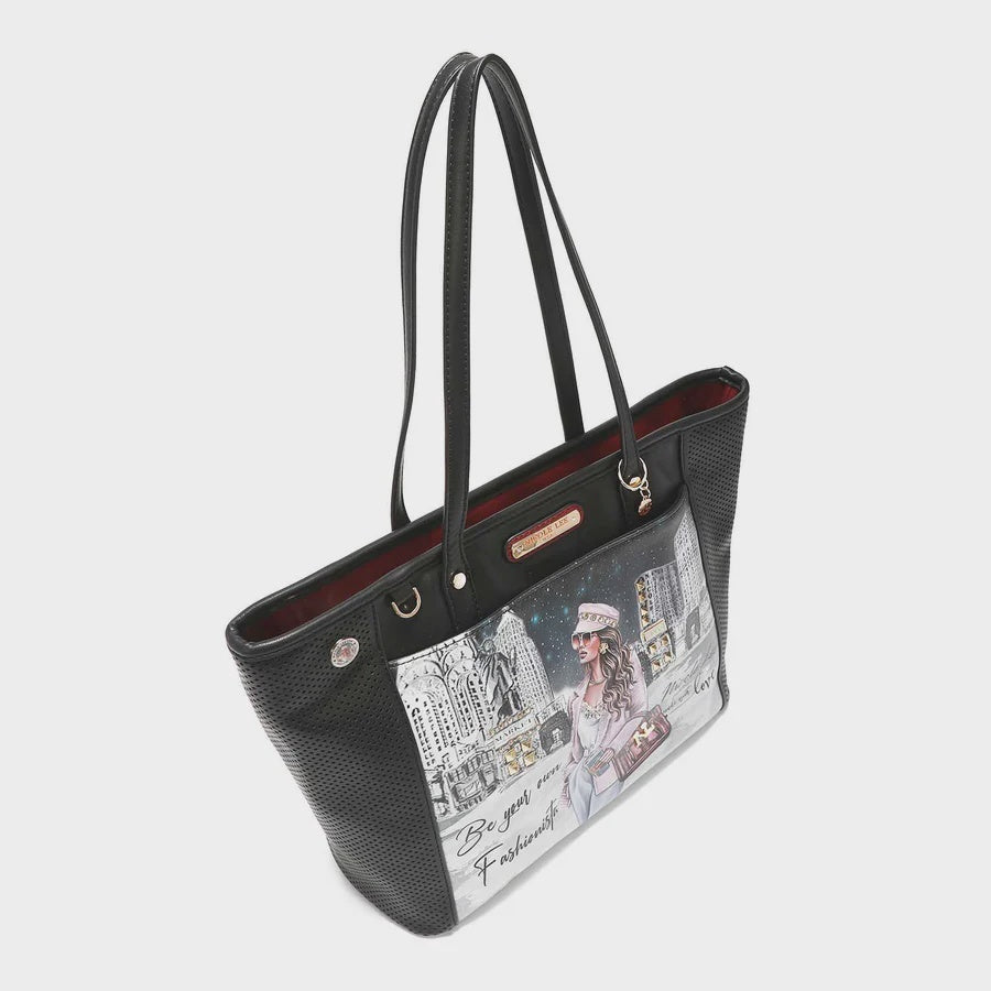 Nicole Lee Sofia is Soft but Strong tote 16667