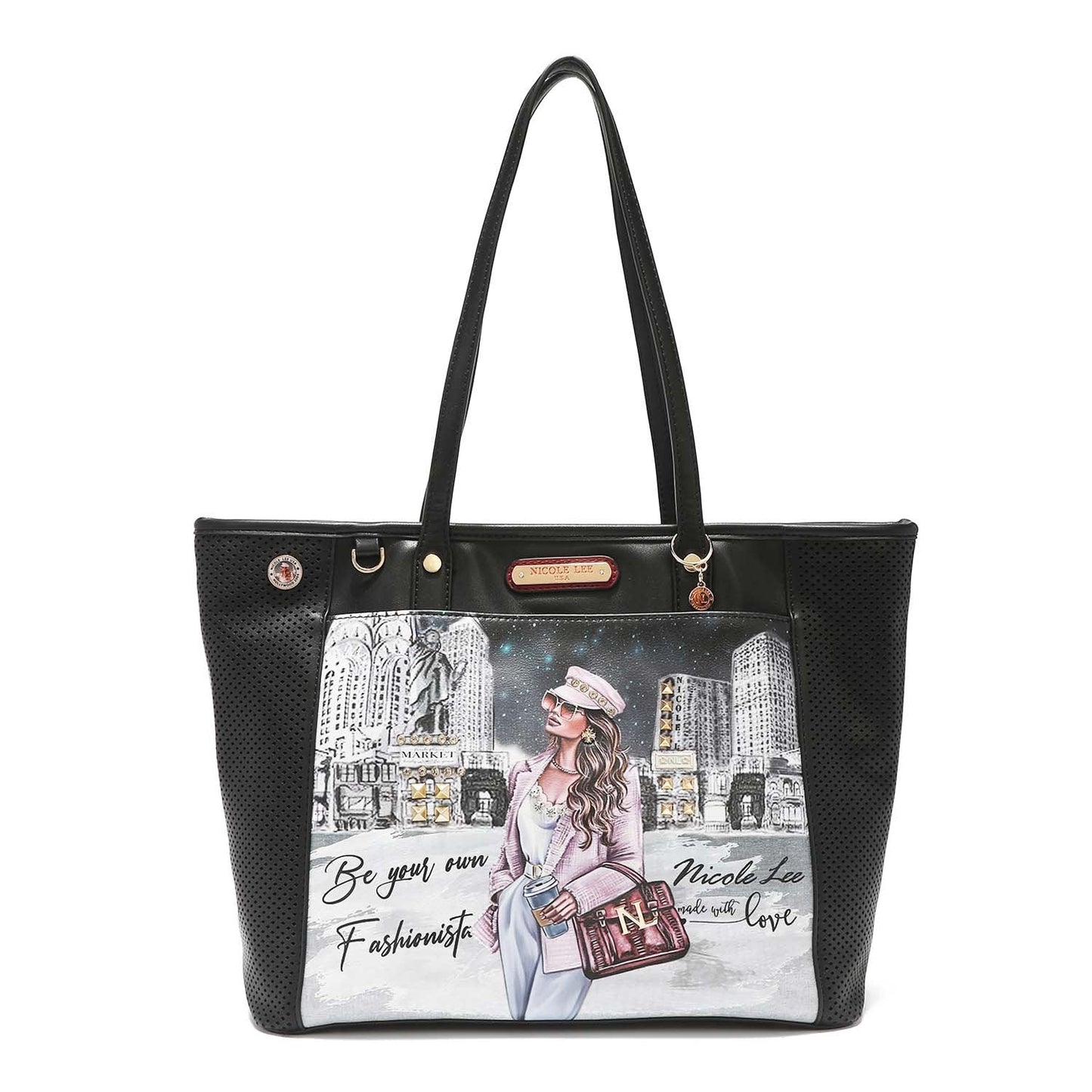 Nicole Lee Sofia is Soft but Strong tote 16667