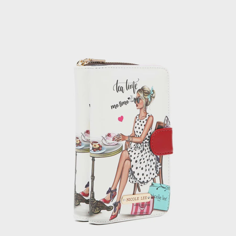 Nicole Lee 2 Piece Phone case crossbody wallet PRT7301