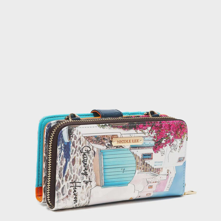 Nicole Lee 2 Piece Phone case crossbody wallet PRT7301