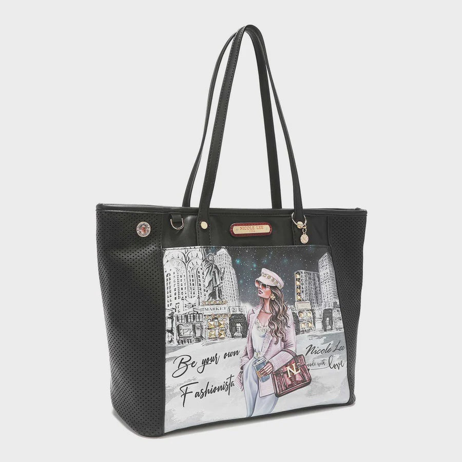 Nicole Lee Sofia is Soft but Strong tote 16667