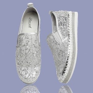 Lavish Organza Lacy Slip On