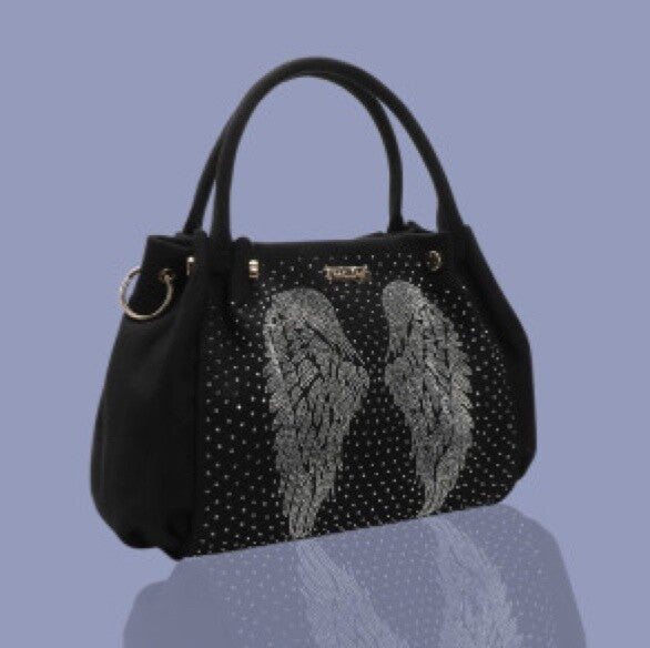 Lavish Angel Wing Diamante Tote Bag YXANGEL