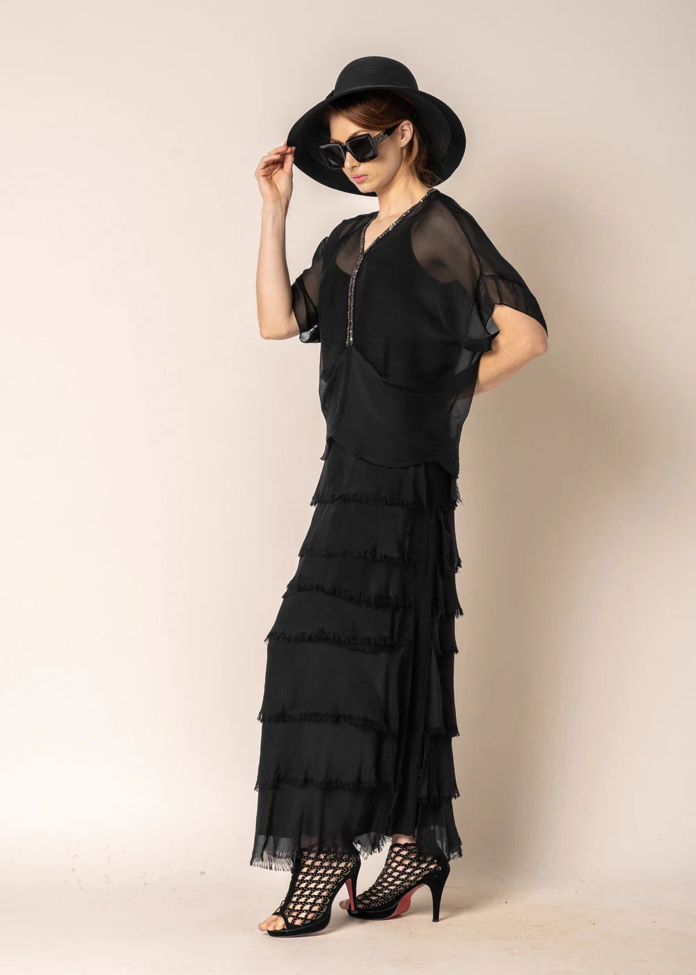 Imagine Fashion Jamila Silk Top 10IM7142