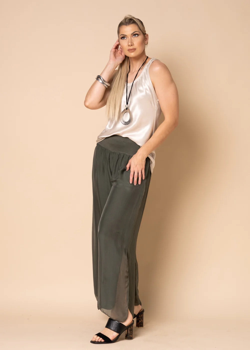 Imagine Gia Silk Pants 10MM2184