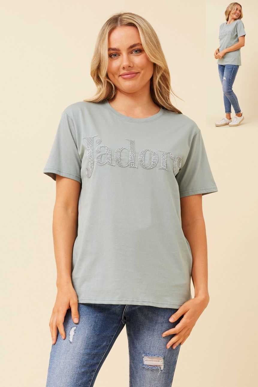 Caroline Morgan J’adore Beaded Top T520133