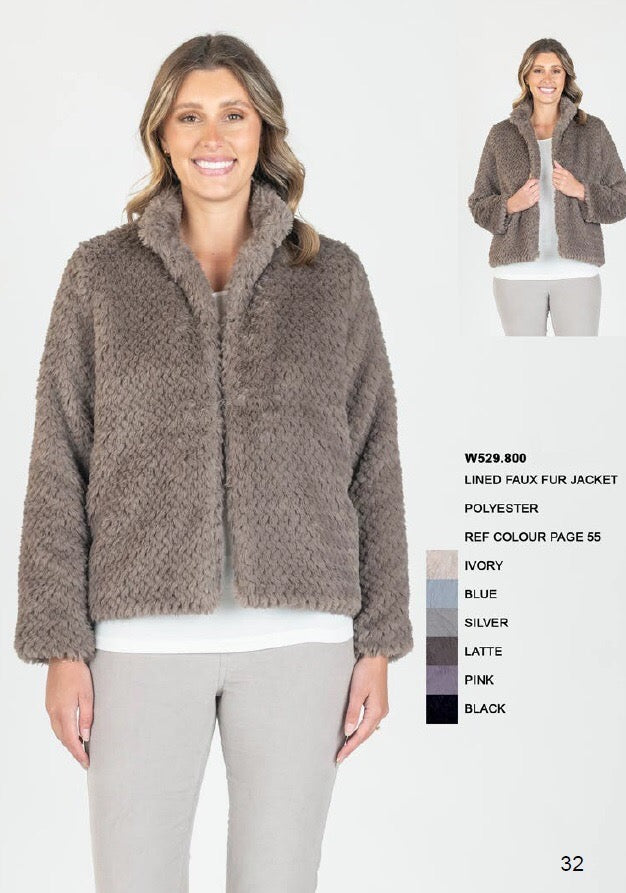 Renoma Faux Fur Jacket W529