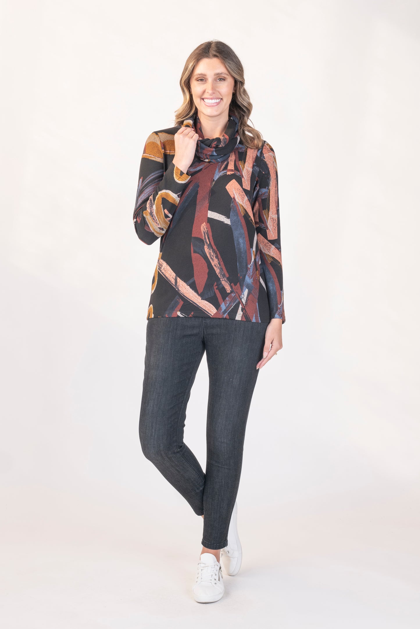 Renoma Top & Scarf 0604