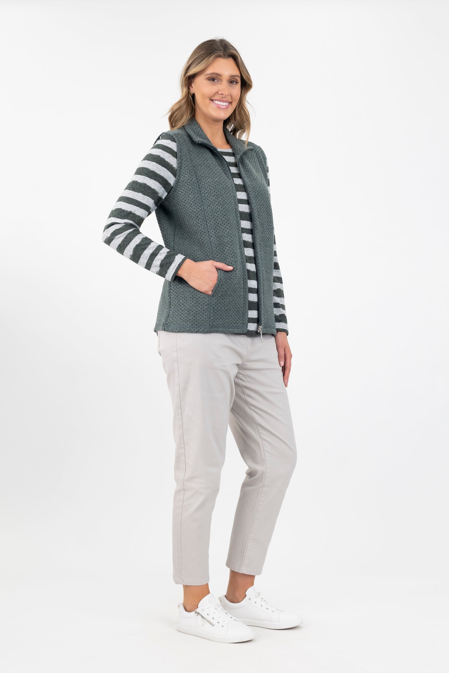 Renoma Zip Vest 0653