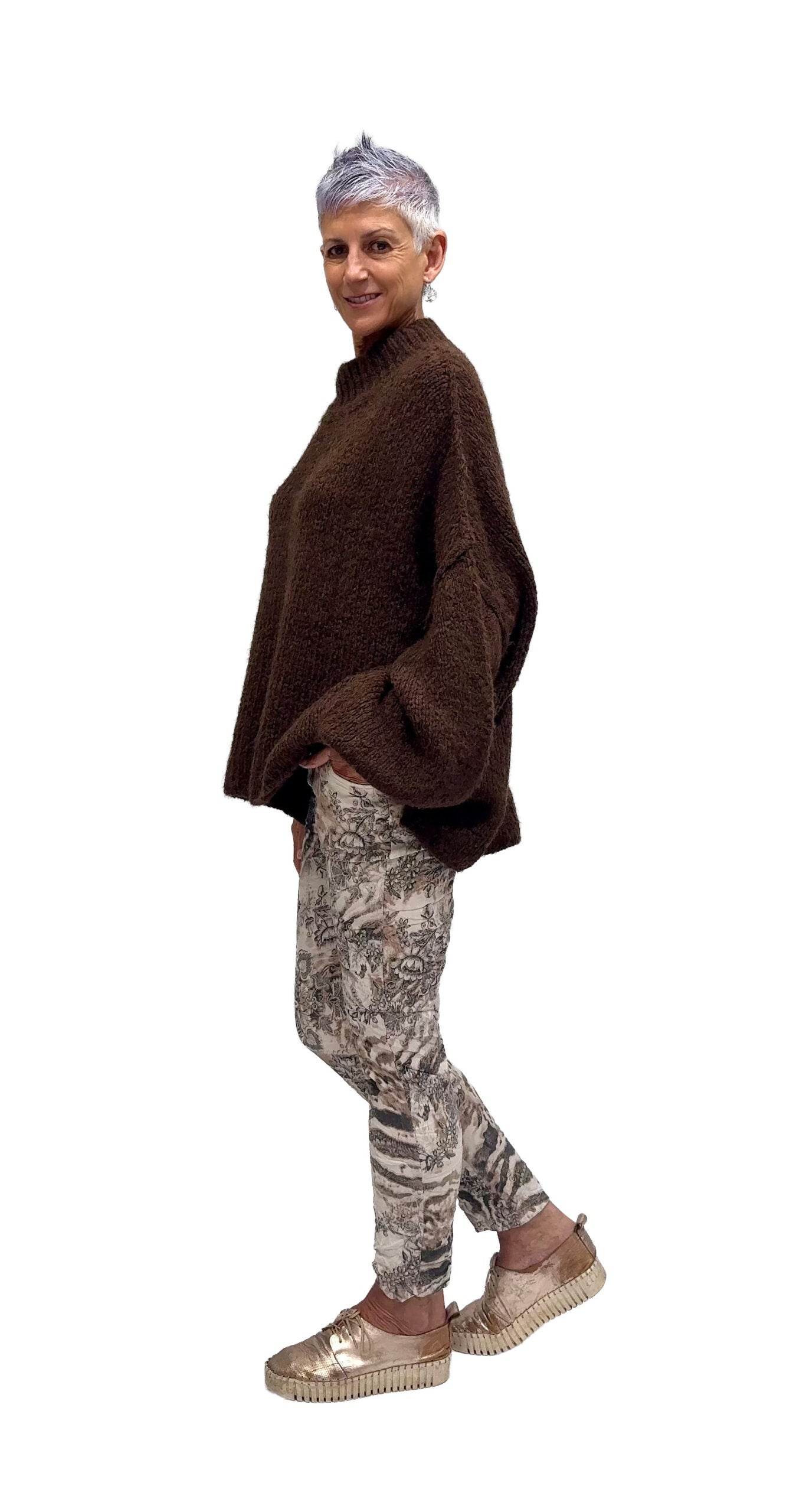 La Strada Printed Pants LSP25-460-12