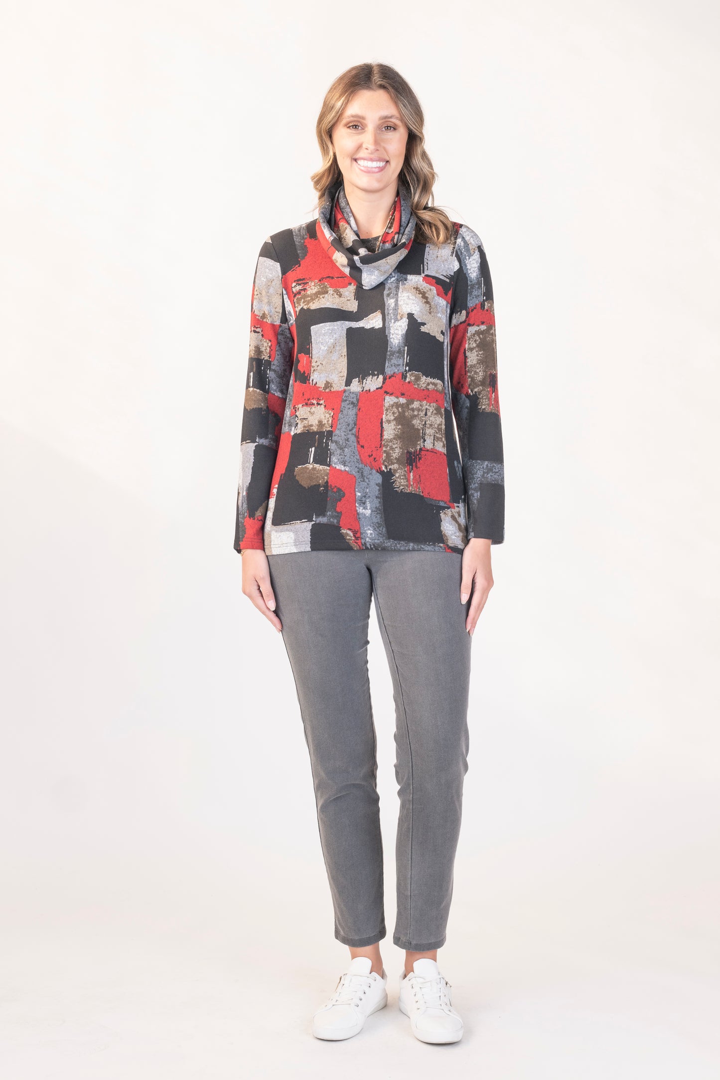 Renoma Top & Scarf 0604