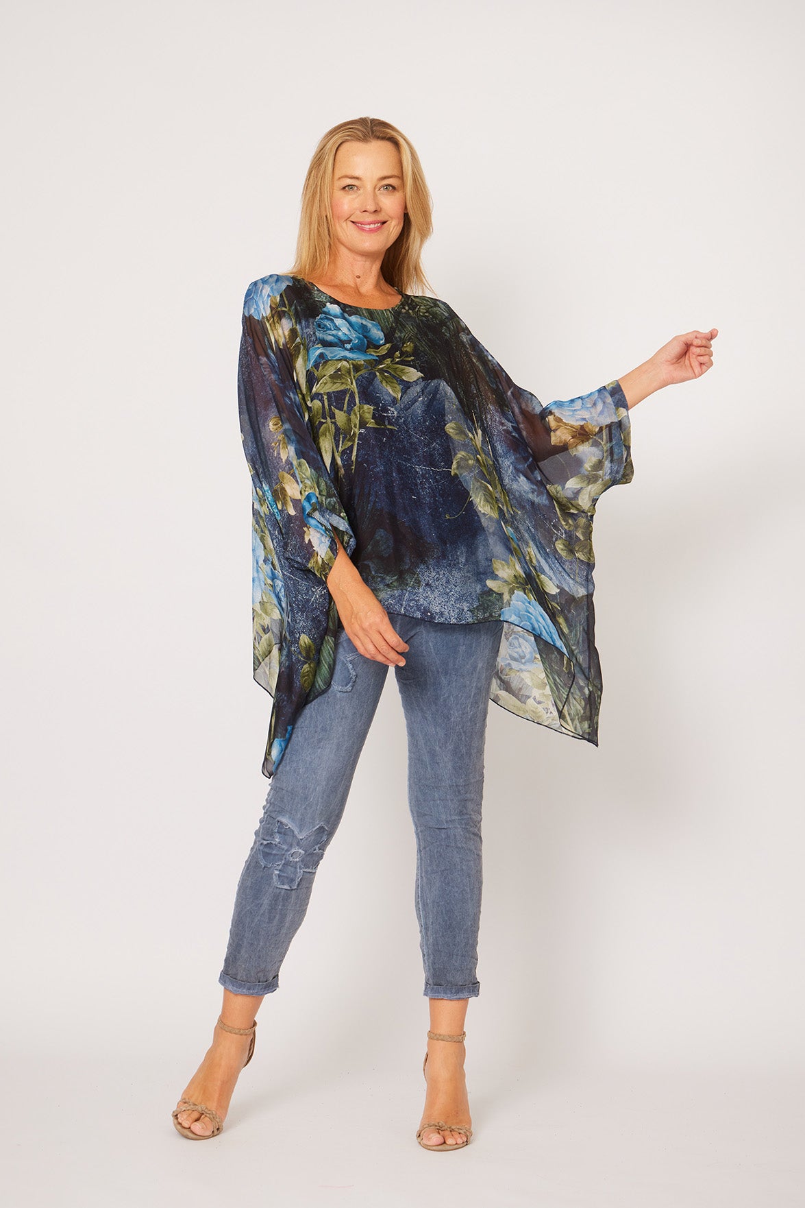 La Strada Silk Top LST21-711