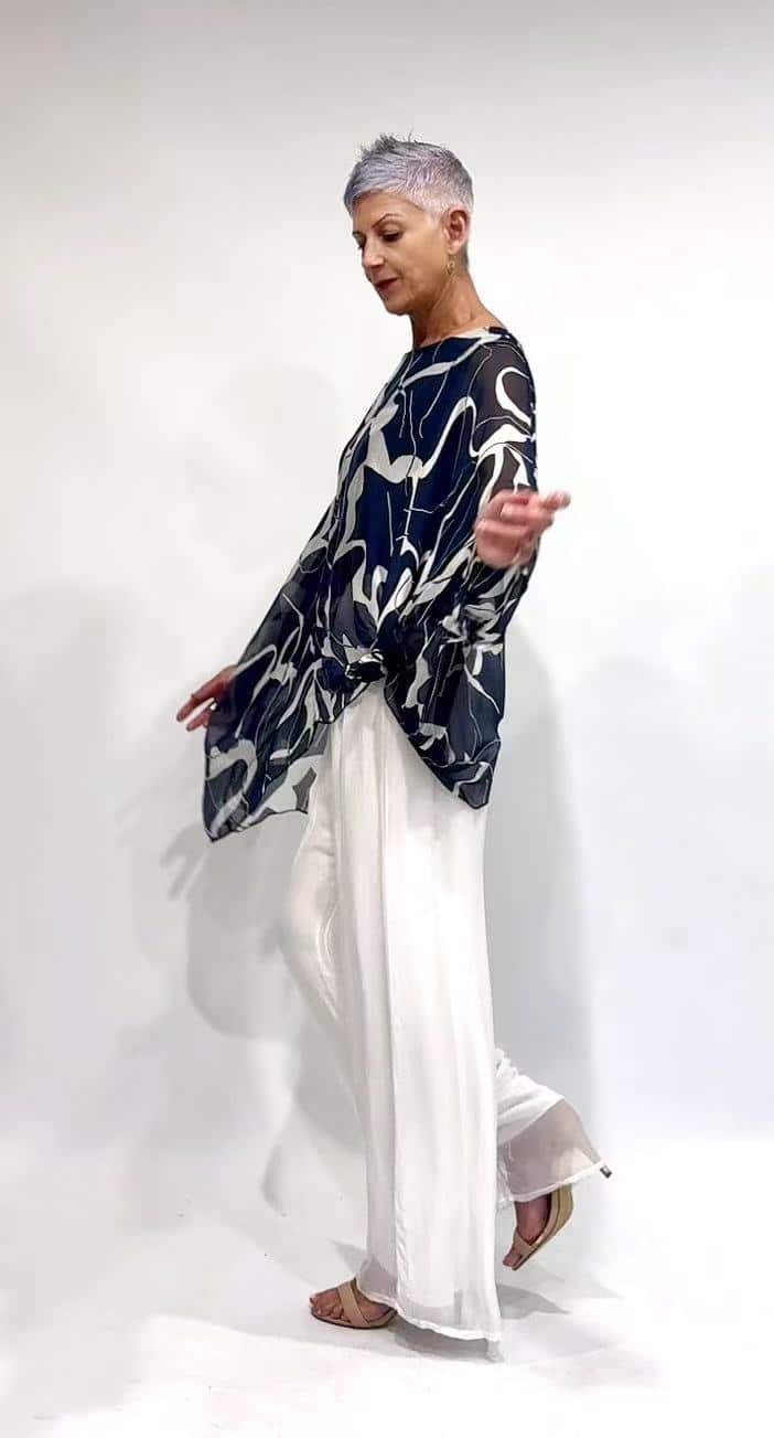 La Strada Silk Top LST21-711