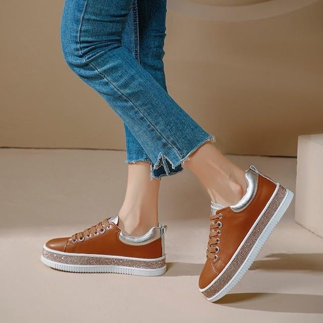 Lavish LVSNKLUX Luxury Crystal Sneakers