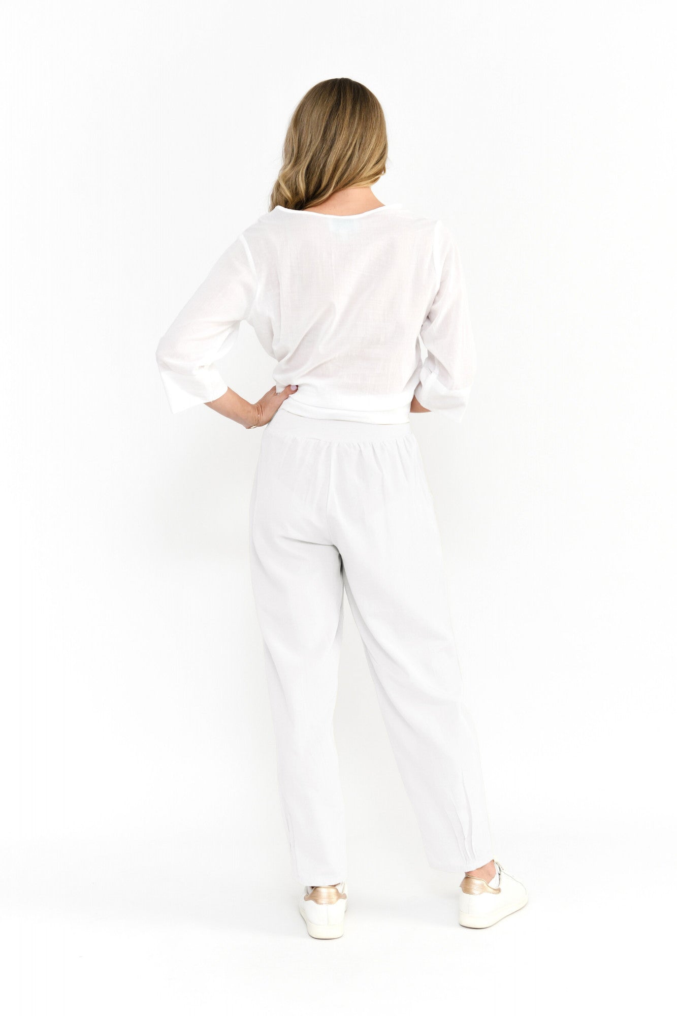 One Summer Pippa Linen Pants DW132J