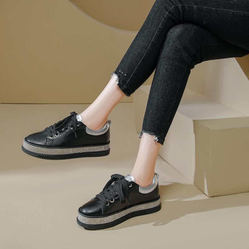 Lavish LVSNKLUX Luxury Crystal Sneakers
