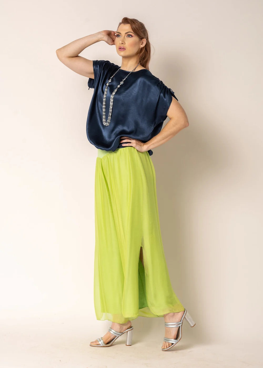 Imagine Gia Silk Pants 10MM2184