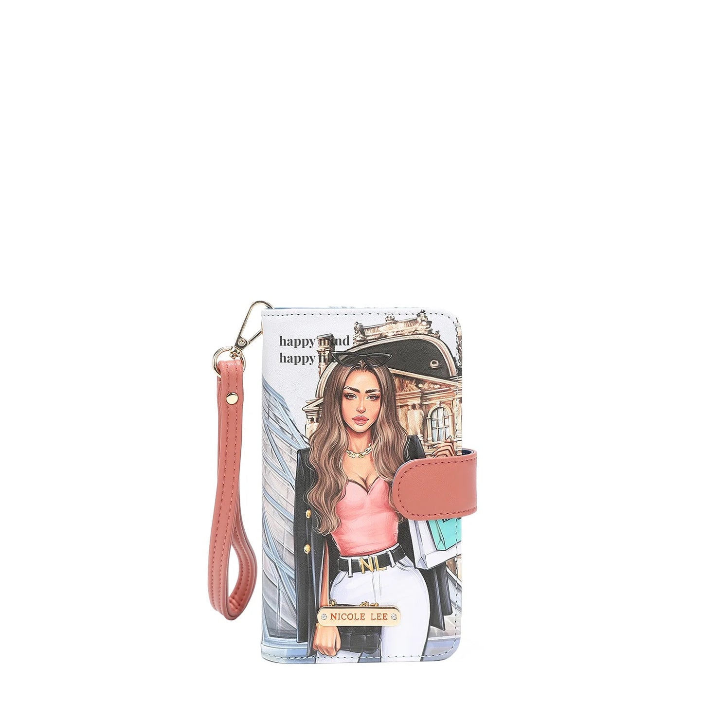 Nicole Lee Phone Case & Wallet Wristlet HP6617