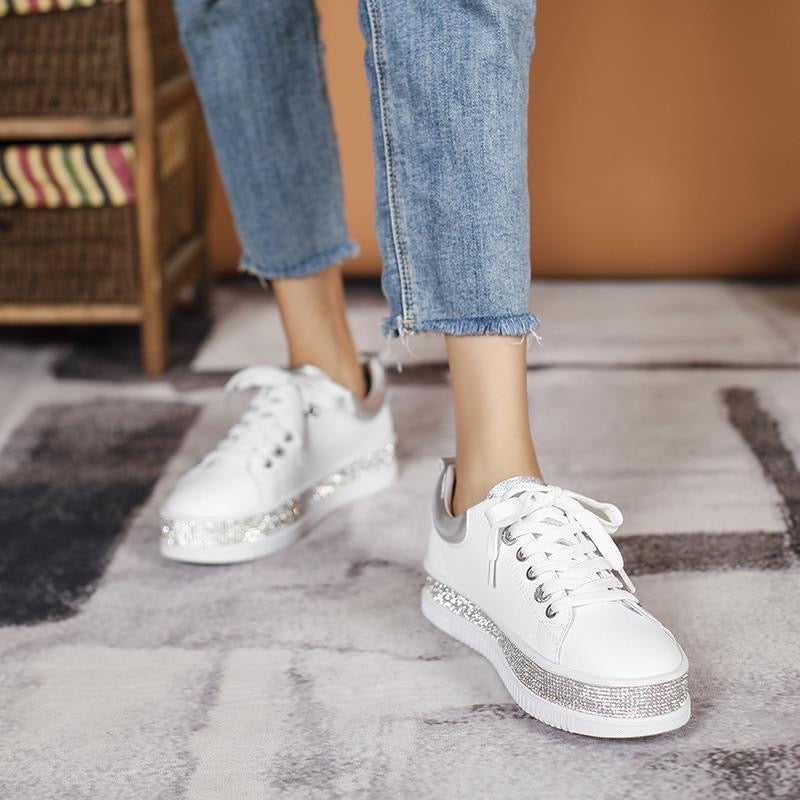 Lavish LVSNKLUX Luxury Crystal Sneakers