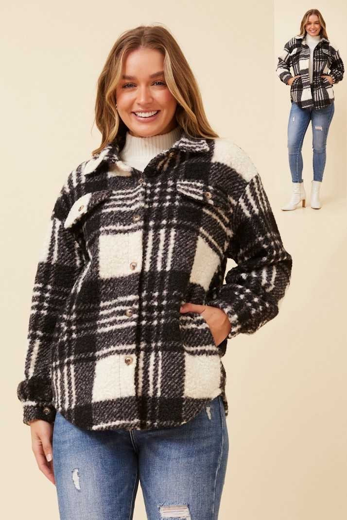 Caroline Morgan Shacket J522992