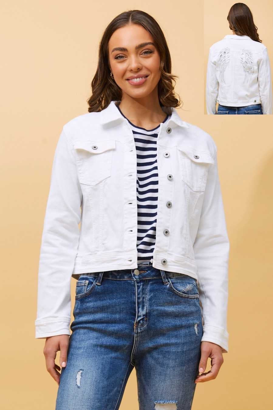 Caroline Morgan Angel Wing Jacket J517180
