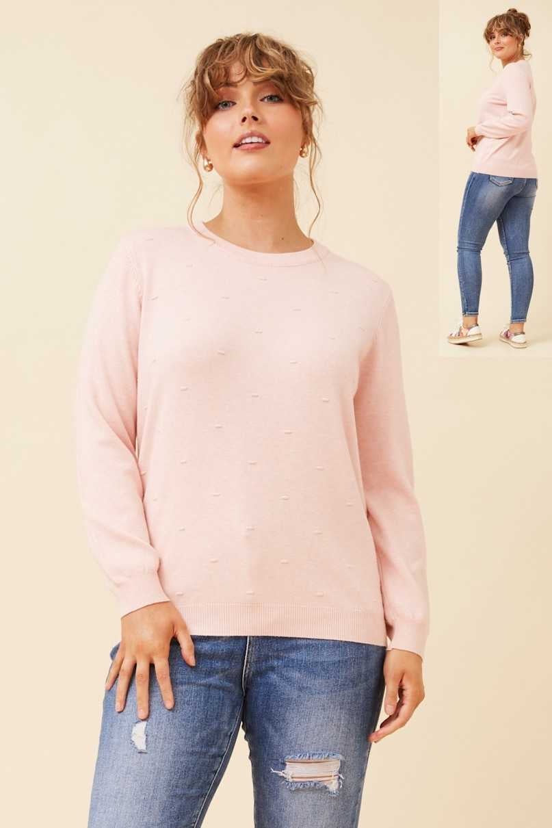 Caroline Morgan Dot Pullover KP522515