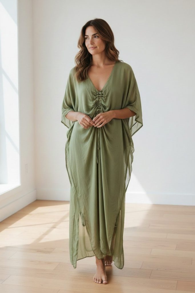 Italian Closet Lola Silk Kaftan