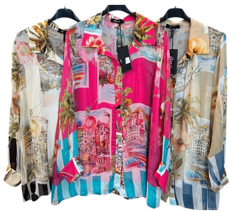 Amici Dolci Silk Shirt AMSH2843