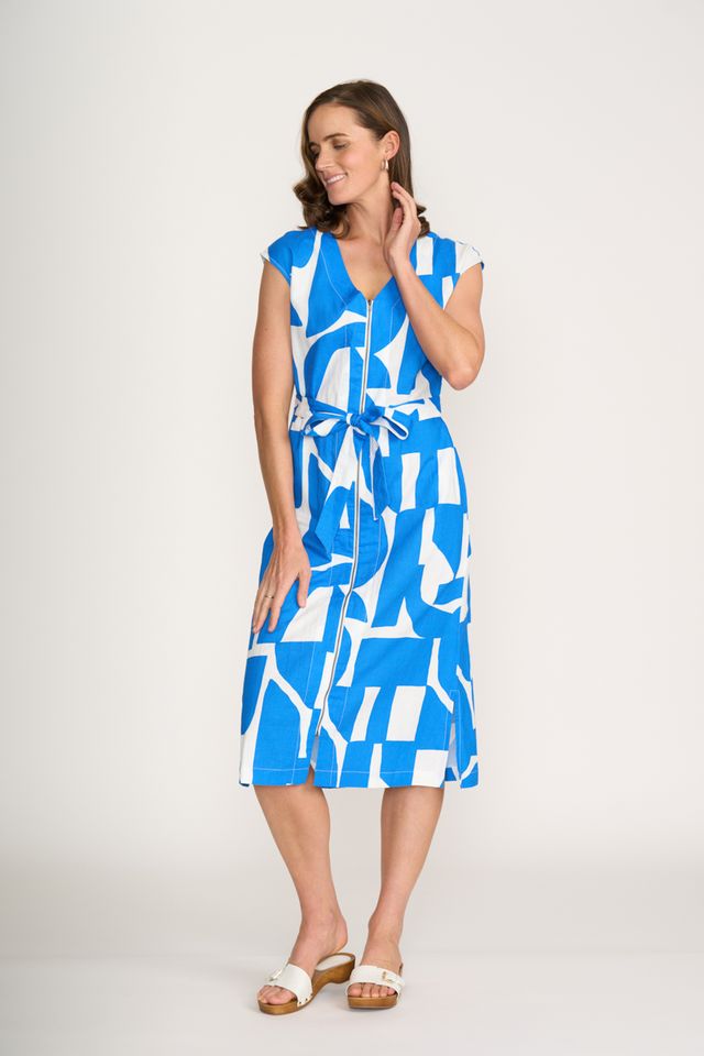 Foil You Little Ziper Dress FO8294