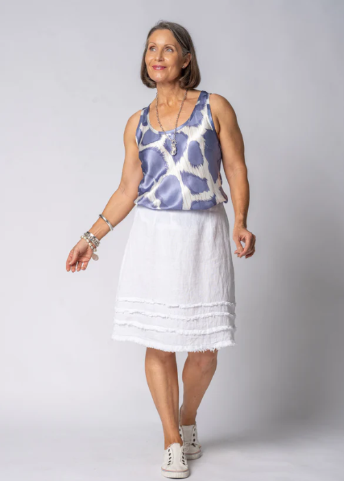 Imagine Aven Linen Skirt 6IM80172
