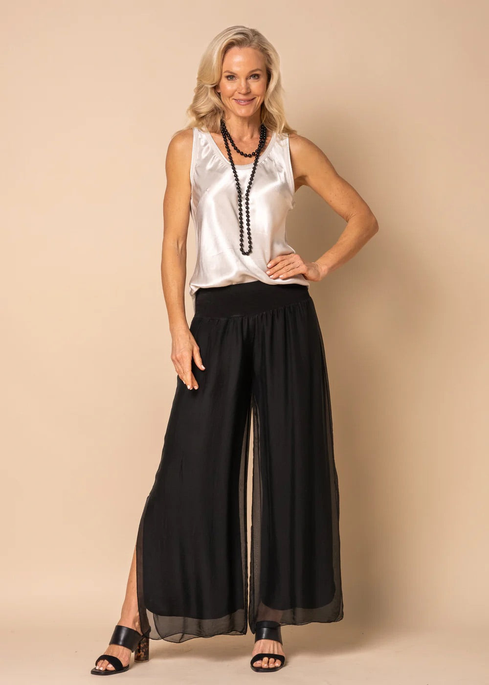 Imagine Gia Silk Pants 10MM2184