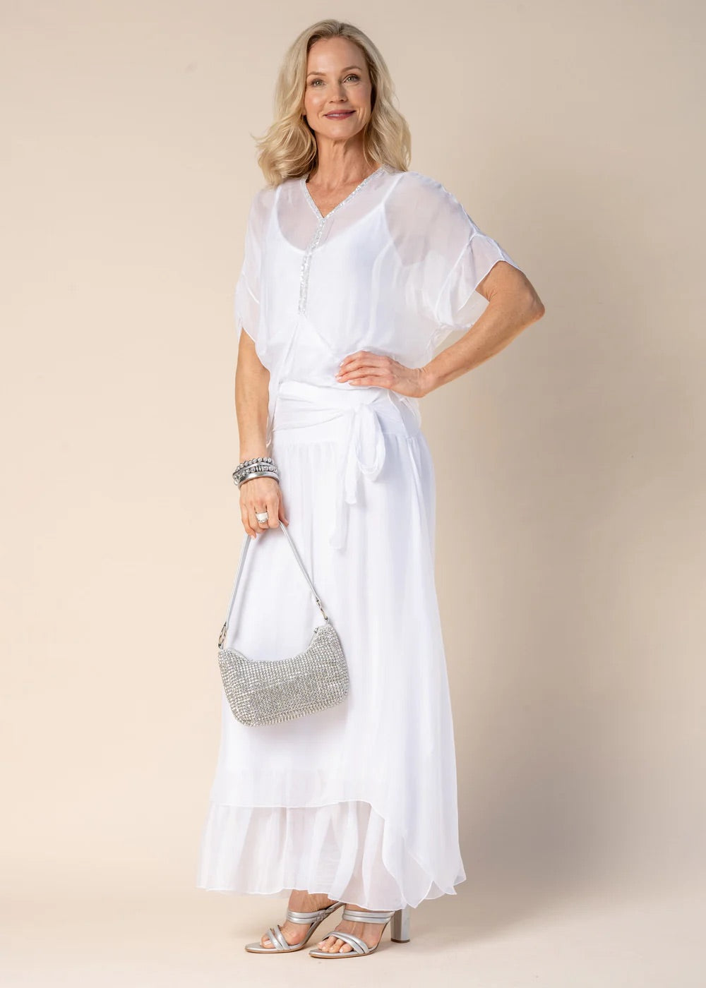 Imagine Fashion Jamila Silk Top 10IM7142