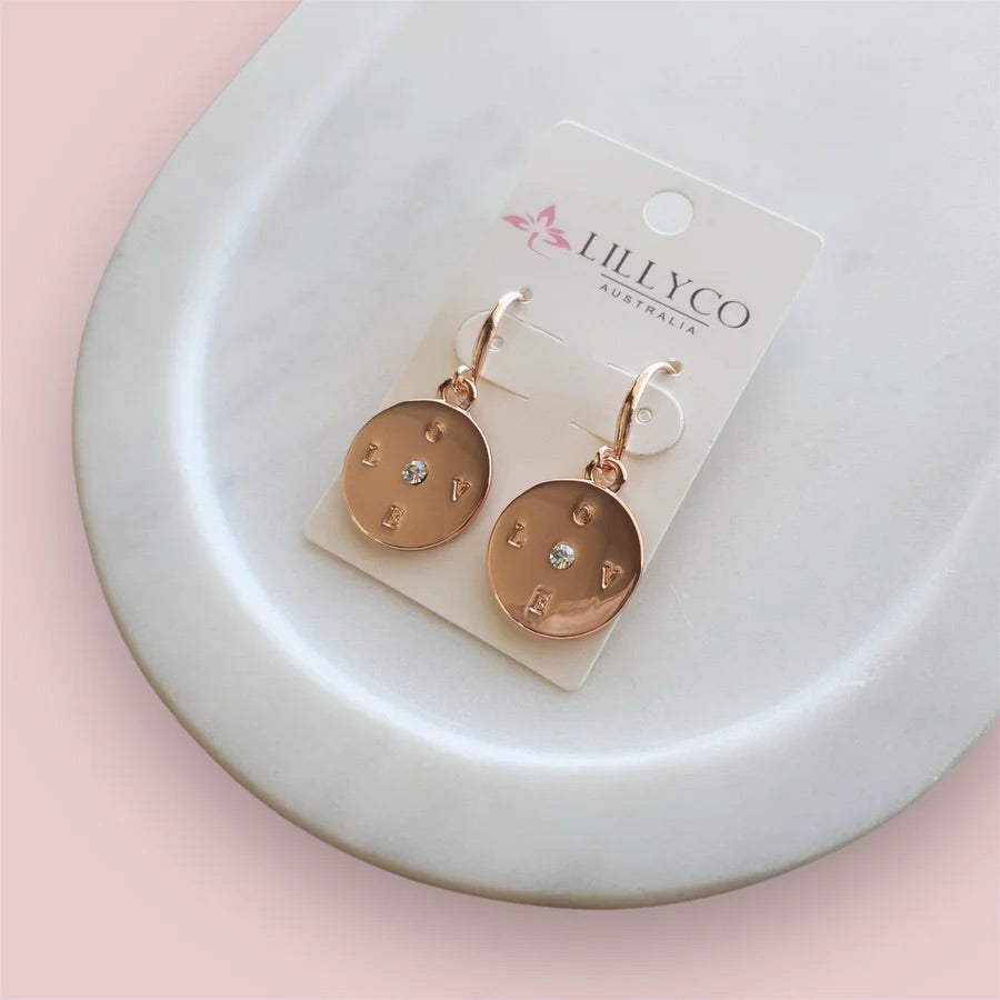 LillyCo "LOVE" Earring 266