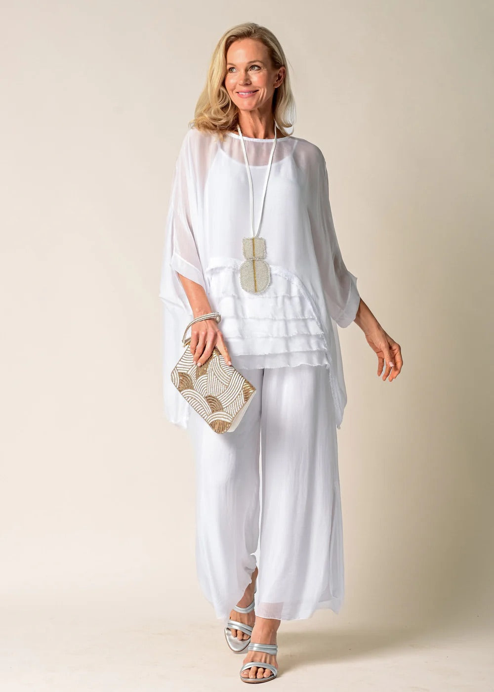 Imagine Farah Silk Top 10IM7085