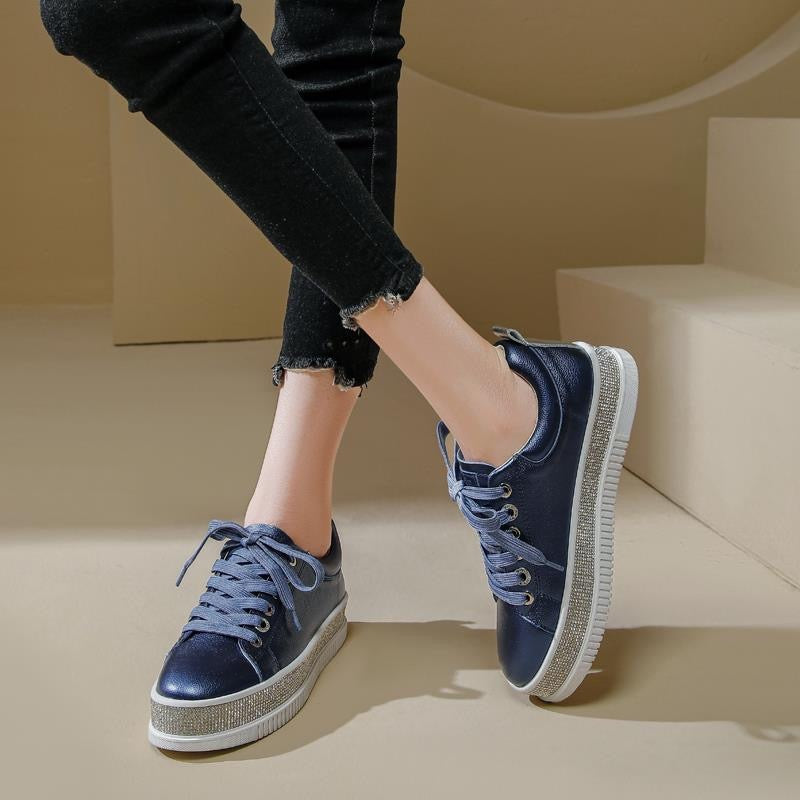 Lavish LVSNKLUX Luxury Crystal Sneakers