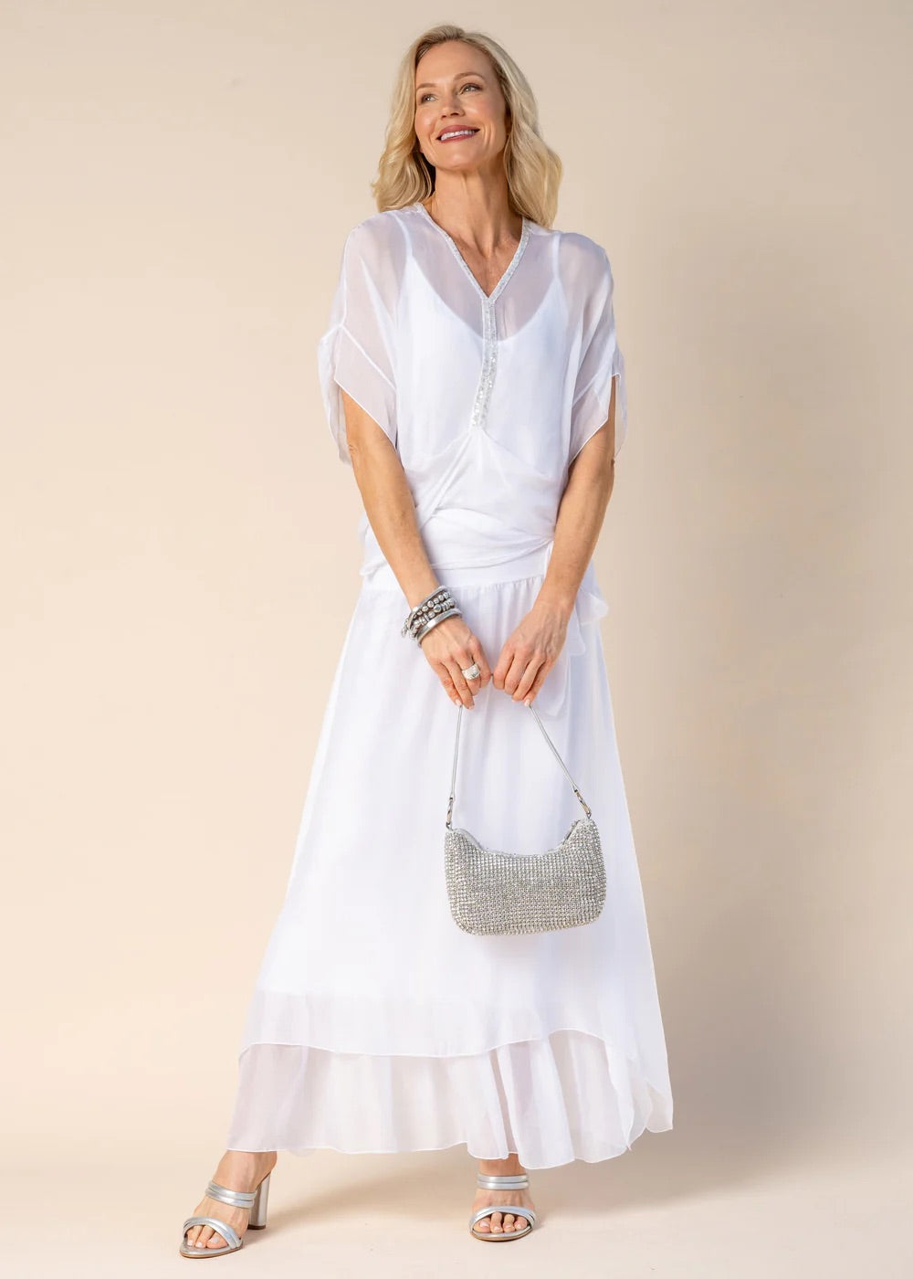 Imagine Fashion Jamila Silk Top 10IM7142