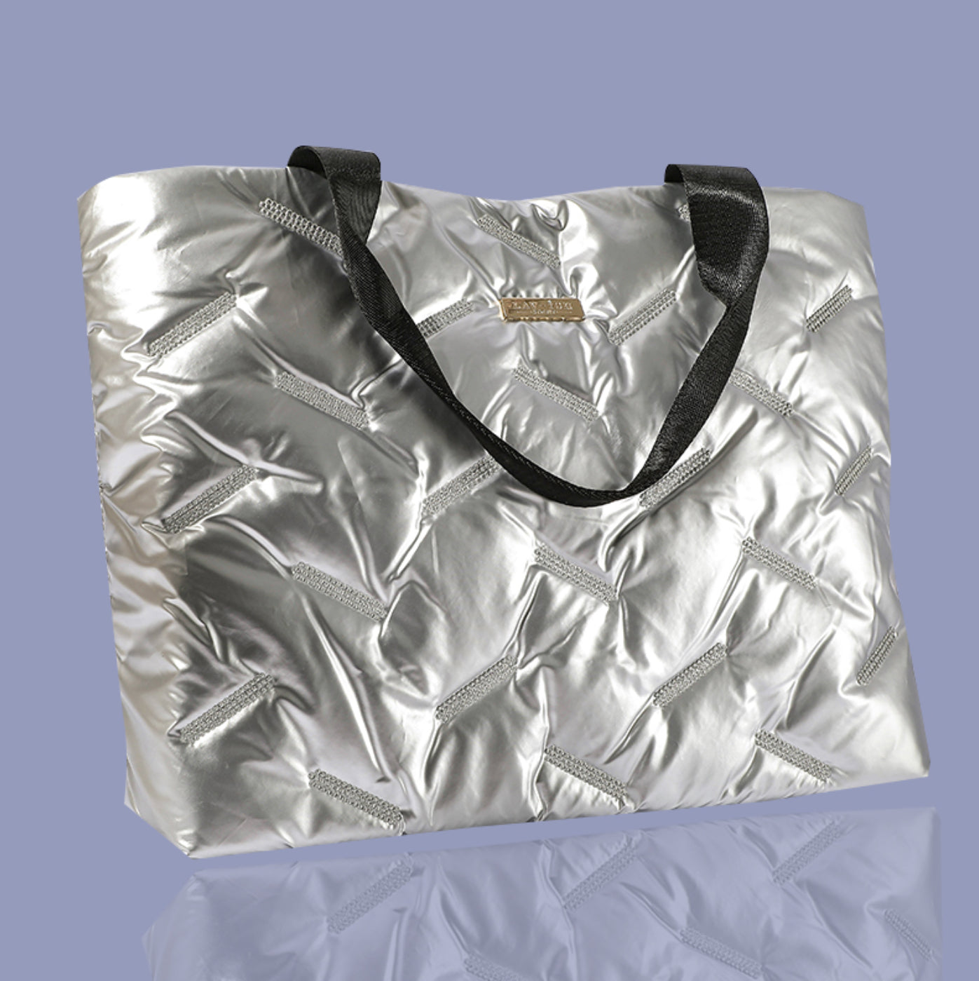 Lavish Puff Glow & Go Tote LVSANDY