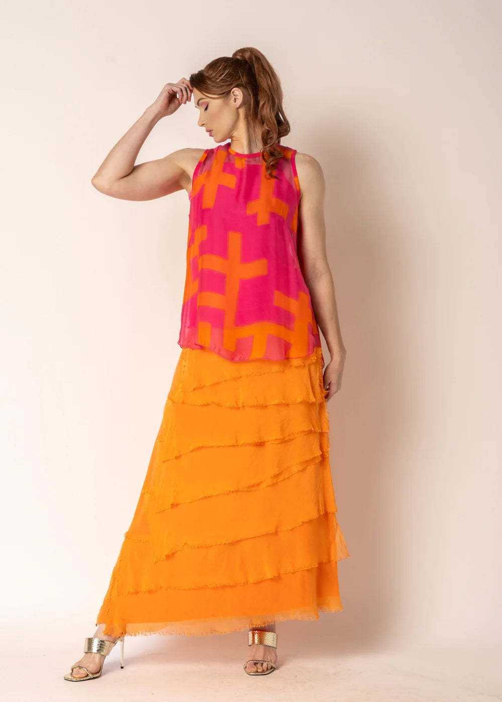 Imagine Fifi Silk Skirt 10MM2272