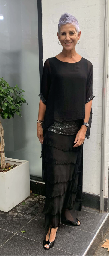 La Strada Sequin Trim Top LST21-250