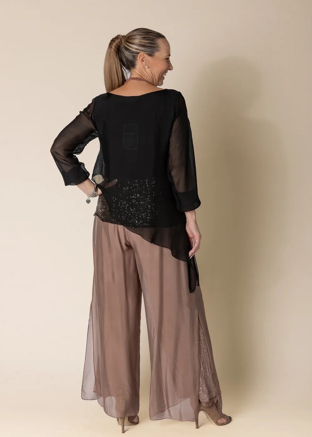 Imagine Silk Top Heathie 10IM7295